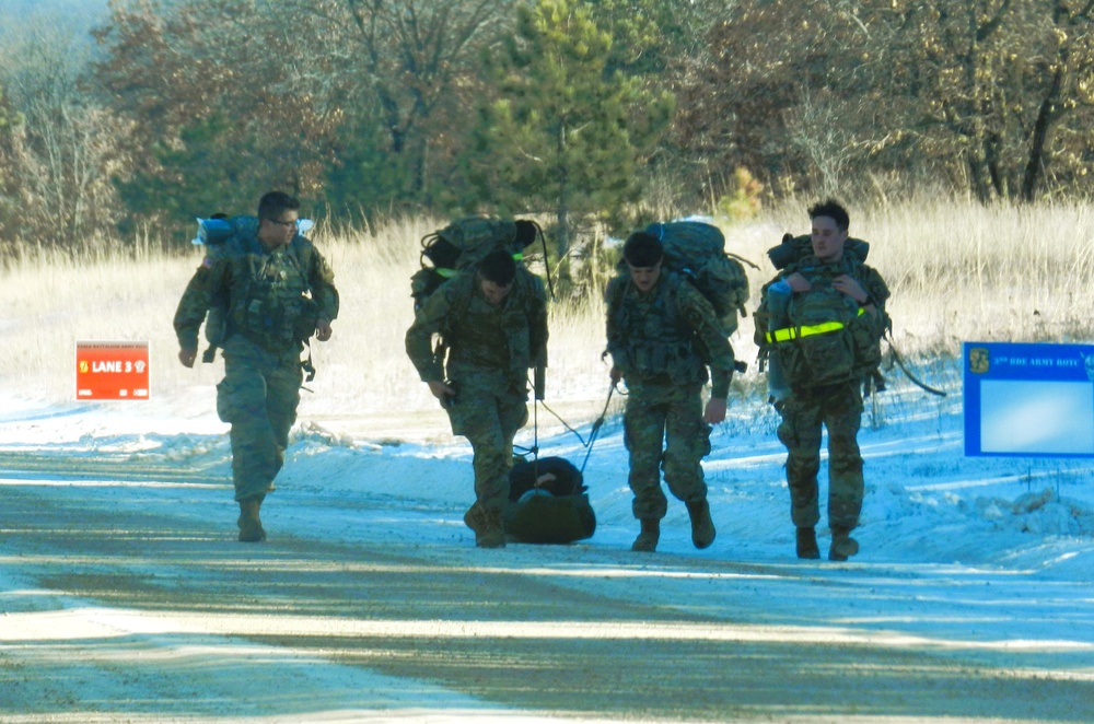 2025 ROTC Northern Warfare Challenge at Fort McCoy