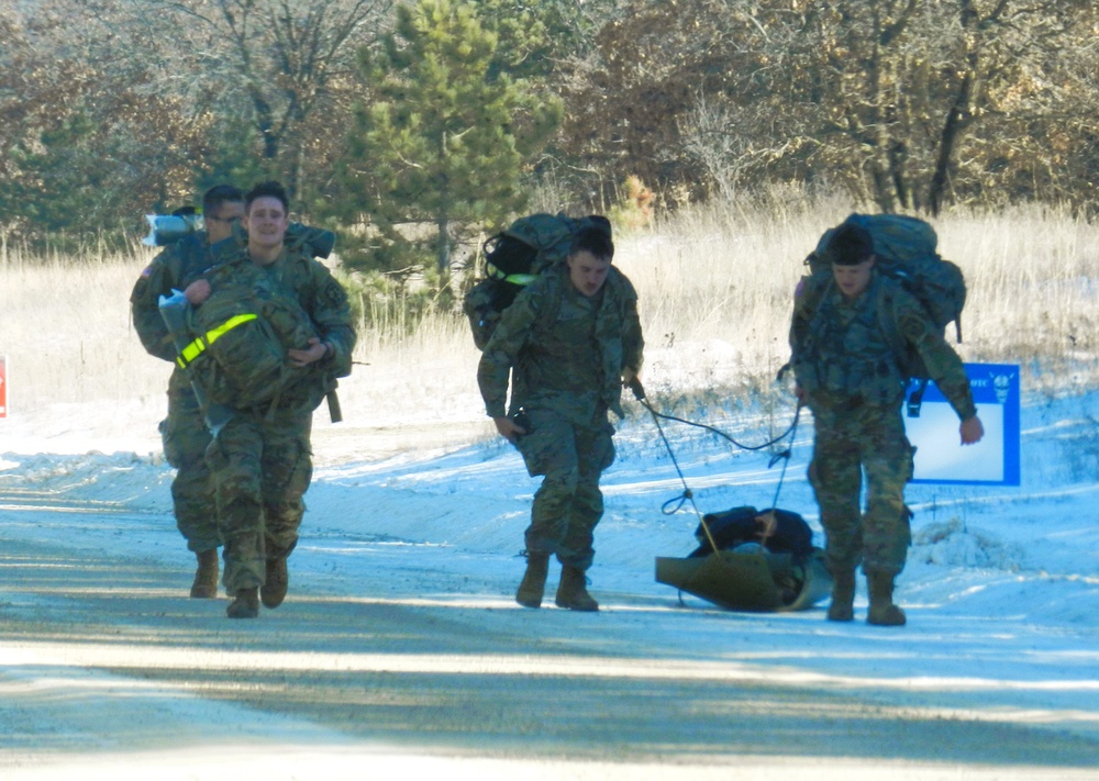 2025 ROTC Northern Warfare Challenge at Fort McCoy