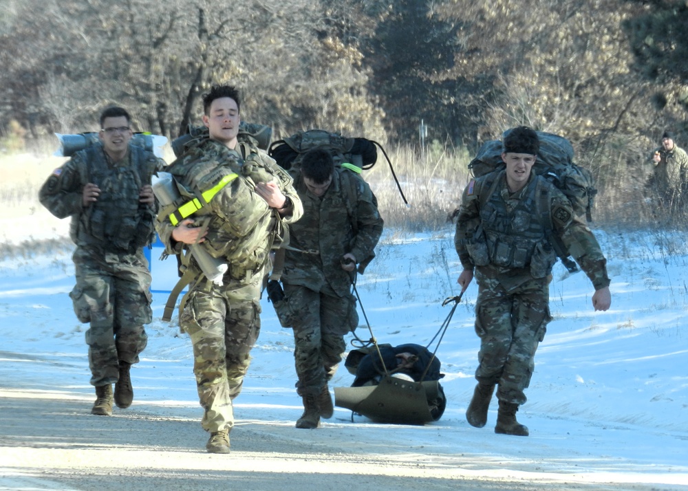 2025 ROTC Northern Warfare Challenge at Fort McCoy