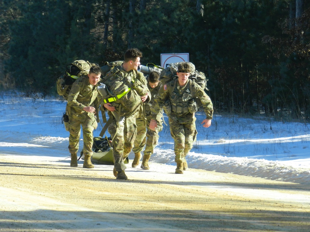 2025 ROTC Northern Warfare Challenge at Fort McCoy