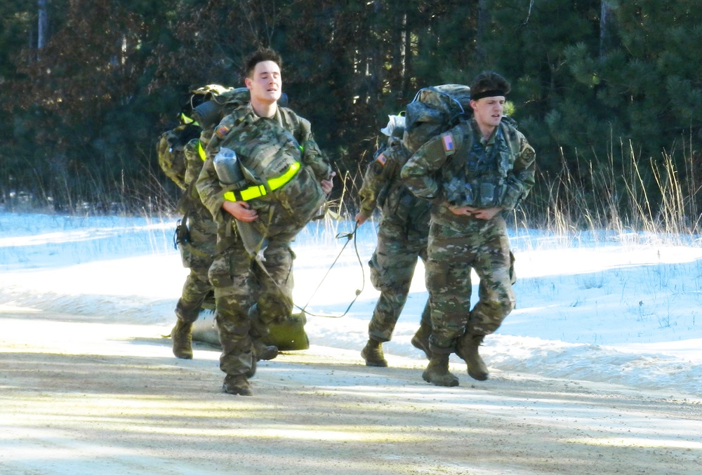 2025 ROTC Northern Warfare Challenge at Fort McCoy