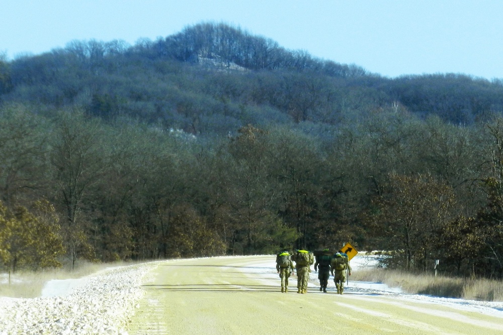 2025 ROTC Northern Warfare Challenge at Fort McCoy