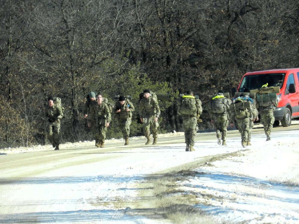 2025 ROTC Northern Warfare Challenge at Fort McCoy