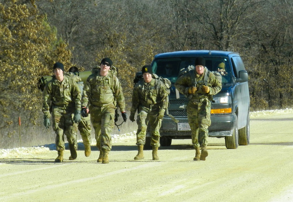 2025 ROTC Northern Warfare Challenge at Fort McCoy