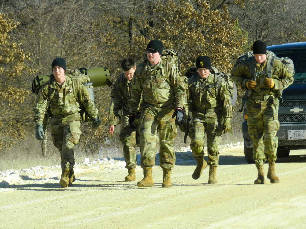 2025 ROTC Northern Warfare Challenge at Fort McCoy