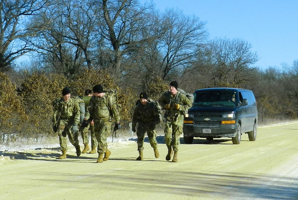 2025 ROTC Northern Warfare Challenge at Fort McCoy