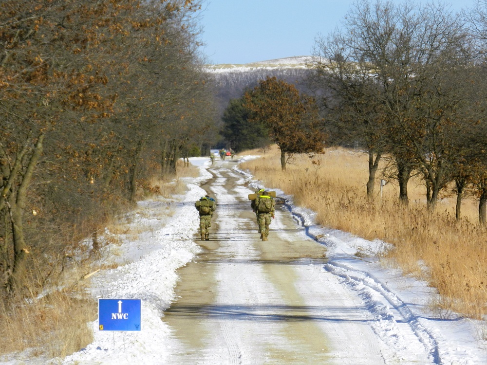 2025 ROTC Northern Warfare Challenge at Fort McCoy