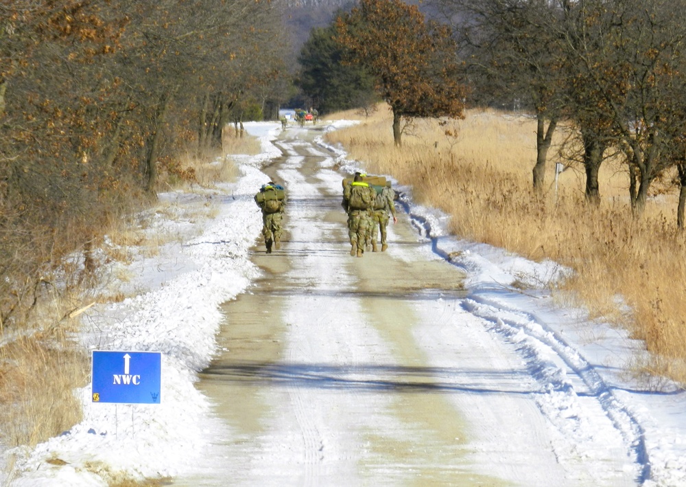 2025 ROTC Northern Warfare Challenge at Fort McCoy