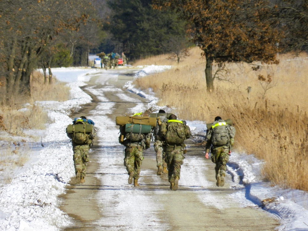 2025 ROTC Northern Warfare Challenge at Fort McCoy