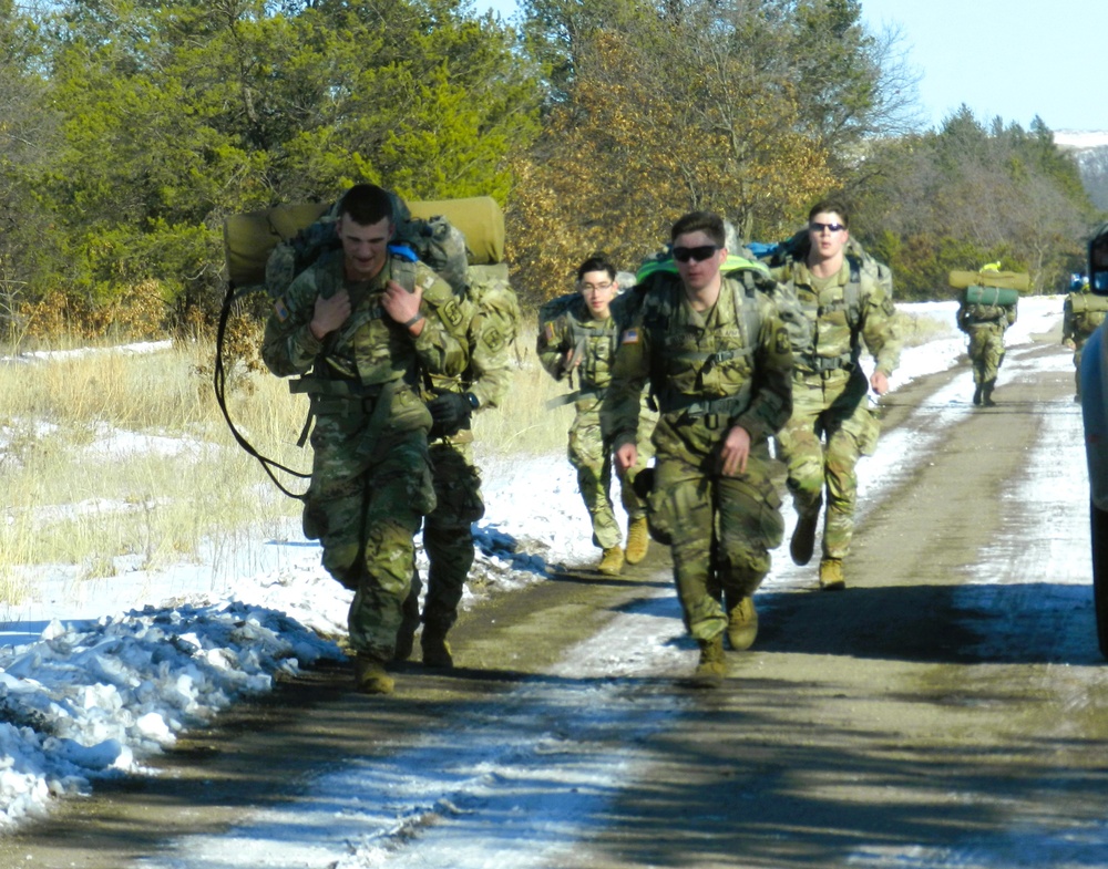 2025 ROTC Northern Warfare Challenge at Fort McCoy