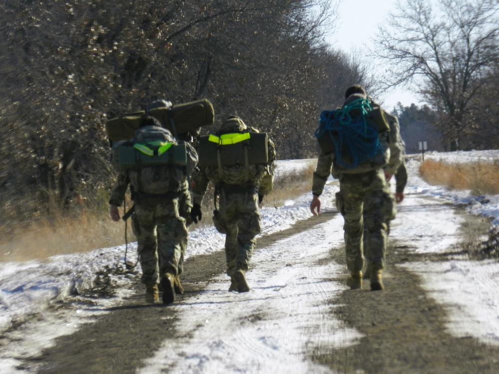 2025 ROTC Northern Warfare Challenge at Fort McCoy