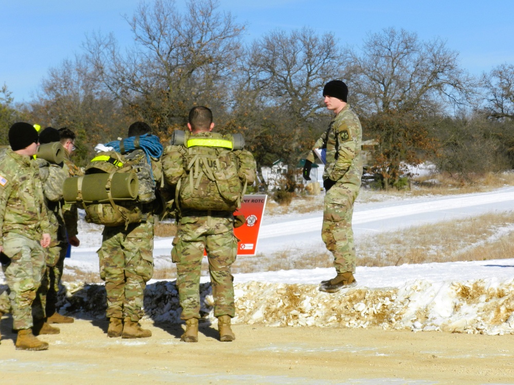 2025 ROTC Northern Warfare Challenge at Fort McCoy