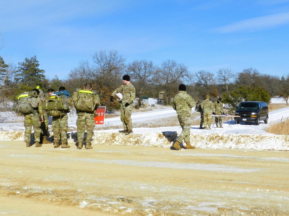 2025 ROTC Northern Warfare Challenge at Fort McCoy