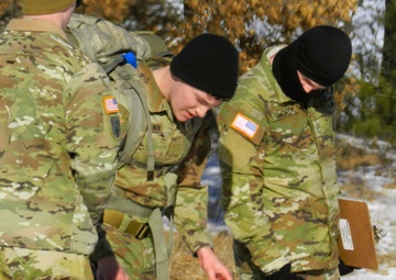 Fort McCoy portion of 2025 ROTC Northern Warfare Challenge included 4-mile march, station challenges