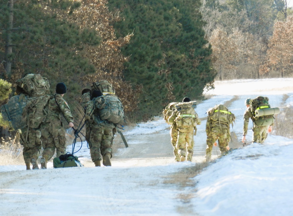 2025 ROTC Northern Warfare Challenge at Fort McCoy