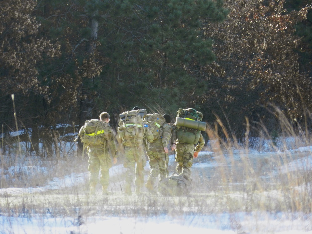 2025 ROTC Northern Warfare Challenge at Fort McCoy