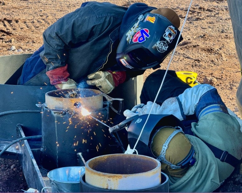 NMCB 3 Detachment Antarctica Welding and Drilling
