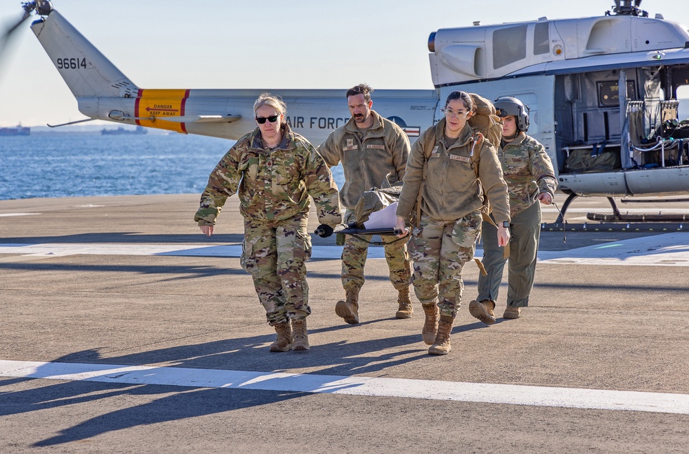 U.S. Naval Hospital Yokosuka and 374th Medical Group Conduct Joint MASCAL Drill