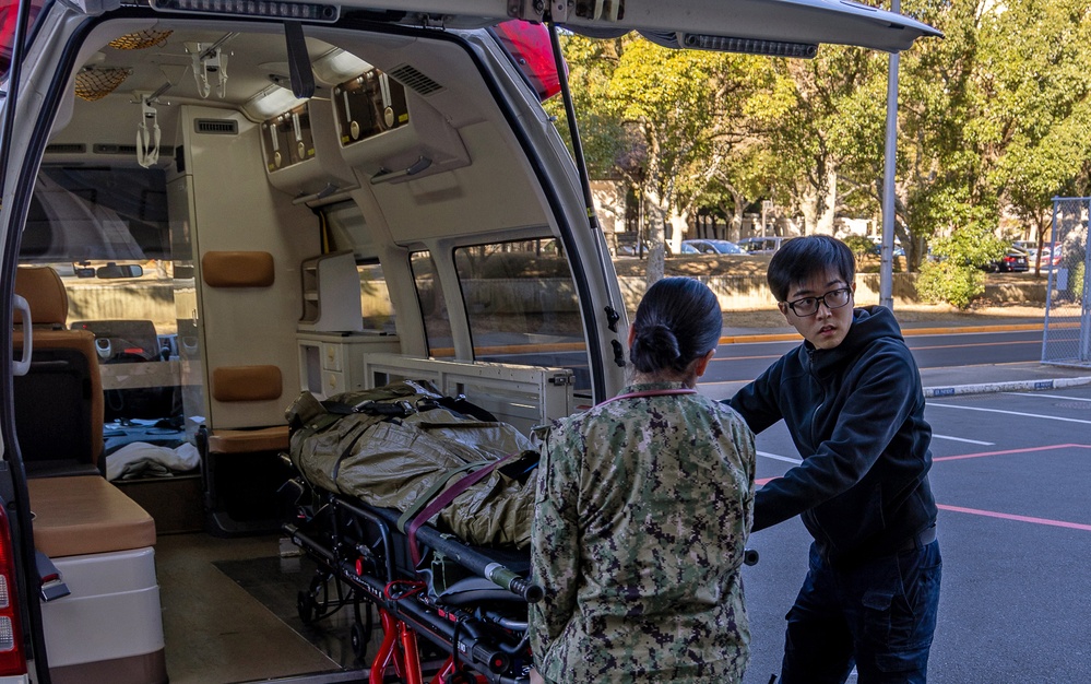 U.S. Naval Hospital Yokosuka and 374th Medical Group Conduct Joint MASCAL Drill