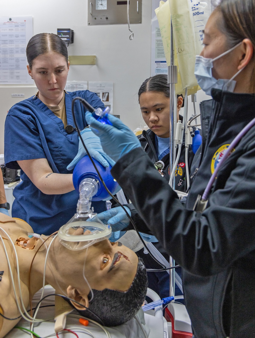 U.S. Naval Hospital Yokosuka and 374th Medical Group Conduct Joint MASCAL Drill