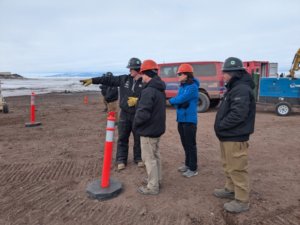 NMCB 3 Det Antarctica McMurdo station leadership tours site