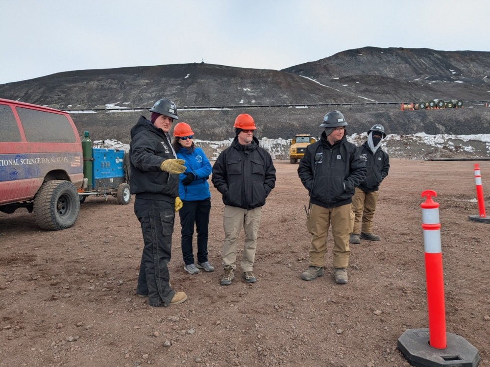 NMCB 3 Det Antarctica McMurdo station leadership tours site