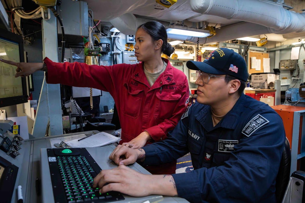 USS Milius Conducts Routine Operations