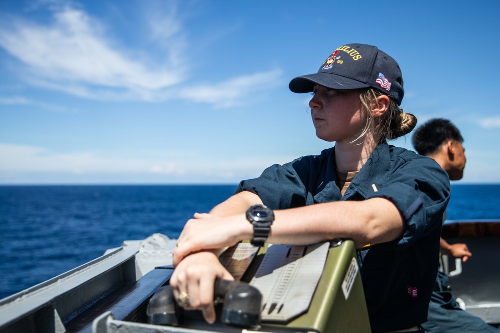 USS Milius Conducts Routine Operations