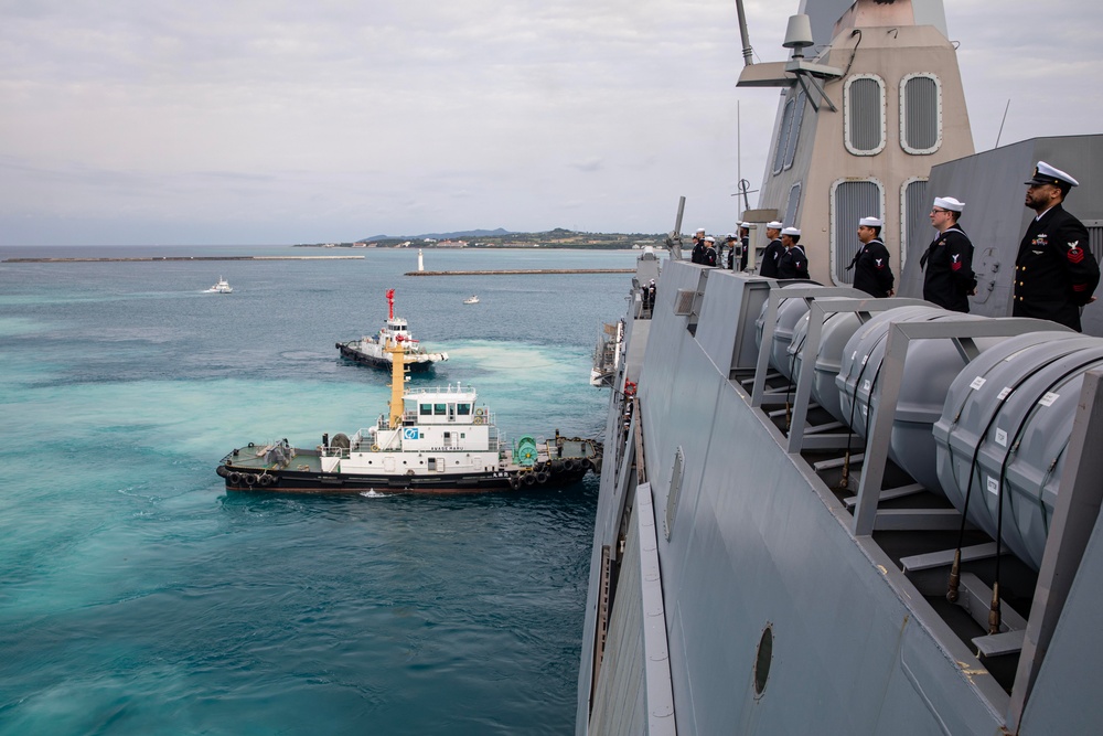 USS San Diego (LPD 22) visits Ishigaki