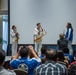 U.S. 7th Fleet Band holds a masterclass for the Academy of the Performing Arts in Manila