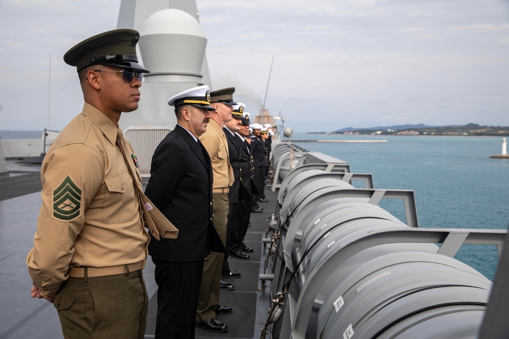 USS San Diego (LPD 22) visits Ishigaki