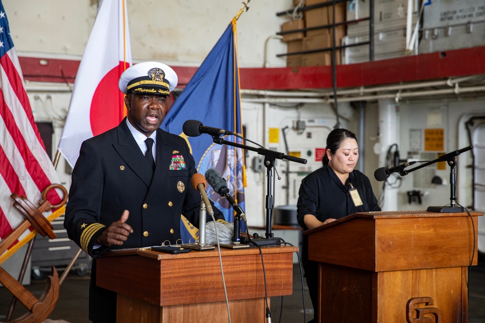 USS San Diego (LPD 22) visits Ishigaki