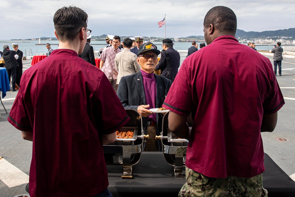 USS San Diego (LPD 22) visits Ishigaki