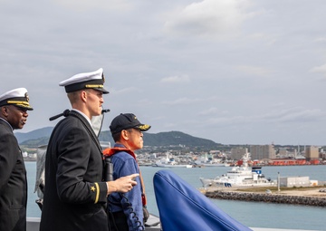 USS San Diego Makes Port Visit to Ishigaki