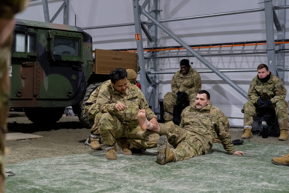 MLRS battalion conducts cold weather training with NATO winter instructors during exercise in Norway