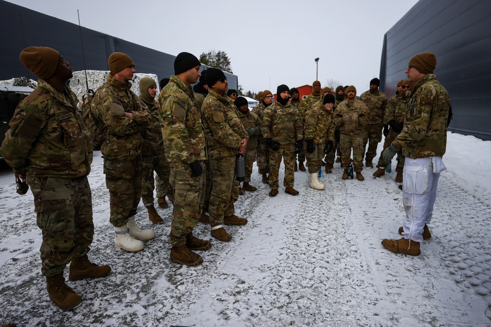 41st FAB conduct cold weather equipment safety course with NATO winter instructors