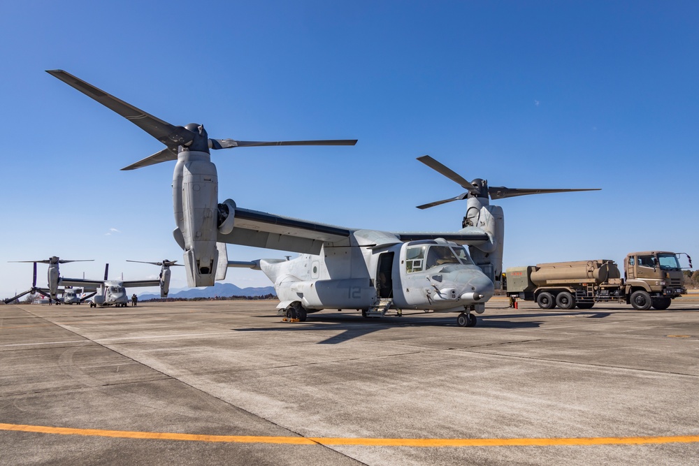 Iron Fist 25 | VMM-262 (Rein.) and JGSDF conduct Bilateral Insert