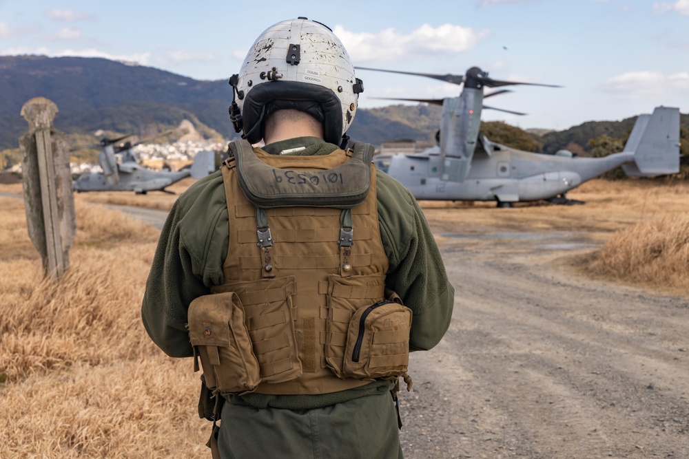 Iron Fist 25 | VMM-262 (Rein.) and JGSDF conduct Bilateral Insert