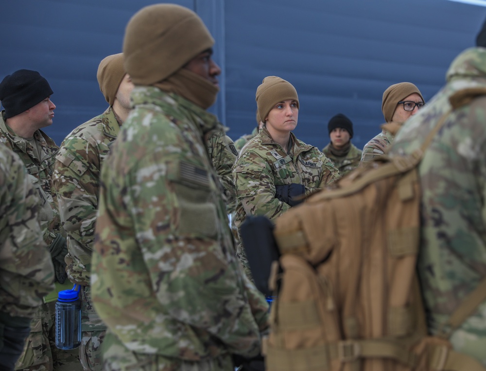 MLRS Battalion conducts Safe Routing and Terrain Recognition in Arctic Conditions during exercise in Norway