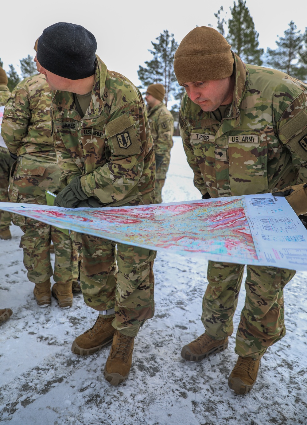 MLRS Battalion conducts Safe Routing and Terrain Recognition in Arctic Conditions during exercise in Norway