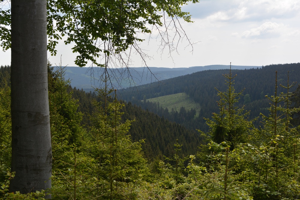 View upon hills