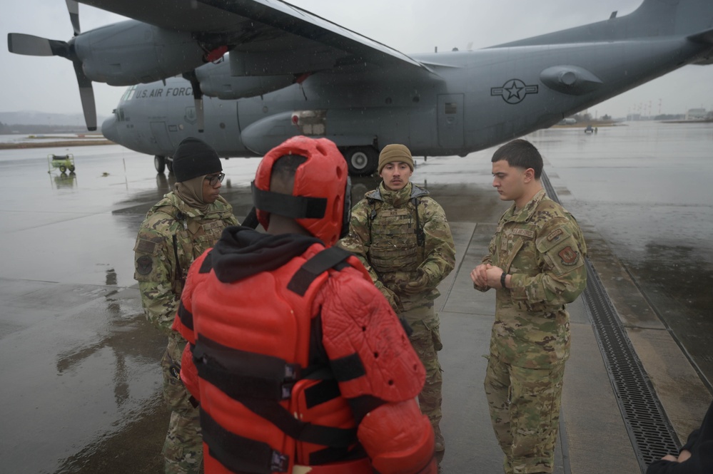 86 SFS Raven candidates go through raven FTX at Ramstein AB