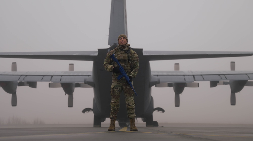 86 SFS Raven candidates go through raven FTX at Ramstein AB