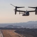 Iron Fist 25 | VMM-262 (Rein.) conducts Aerial Refuel of MV-22B Ospreys with C-130H
