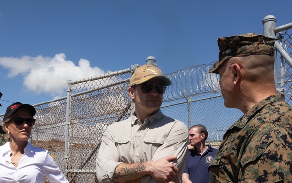 U.S. Secretary of Defense Pete Hegseth visits Naval Station Guantanamo Bay, Cuba
