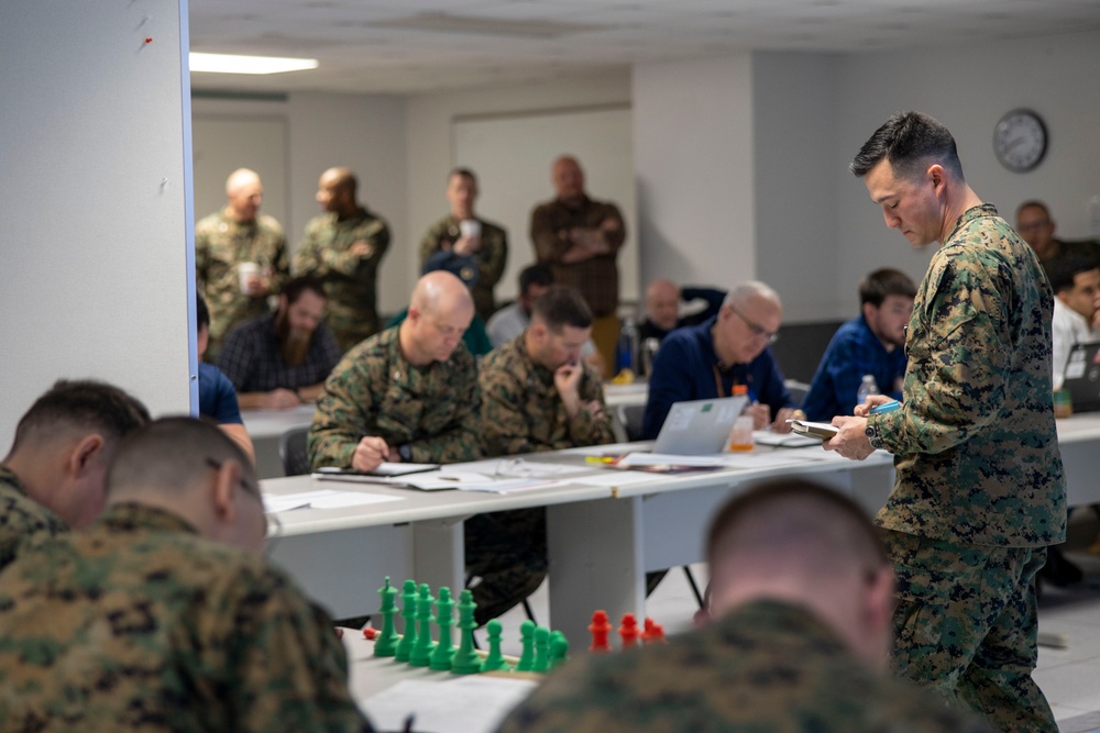 U.S. Marines with II MEF Host Information Warfare Exercise