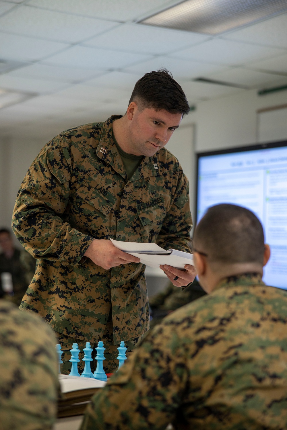 U.S. Marines with II MEF Host Information Warfare Exercise