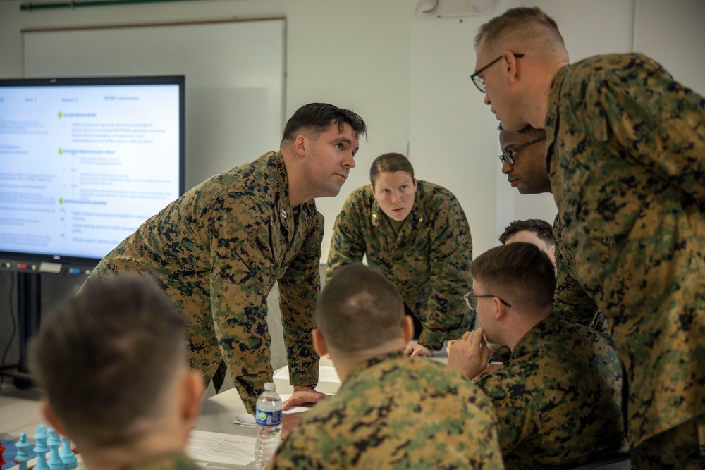 U.S. Marines with II MEF Host Information Warfare Exercise