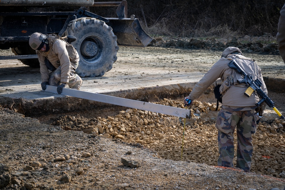 U.S., French Army Strengthen Airfield Repair Capabilities in Ex. Linebacker