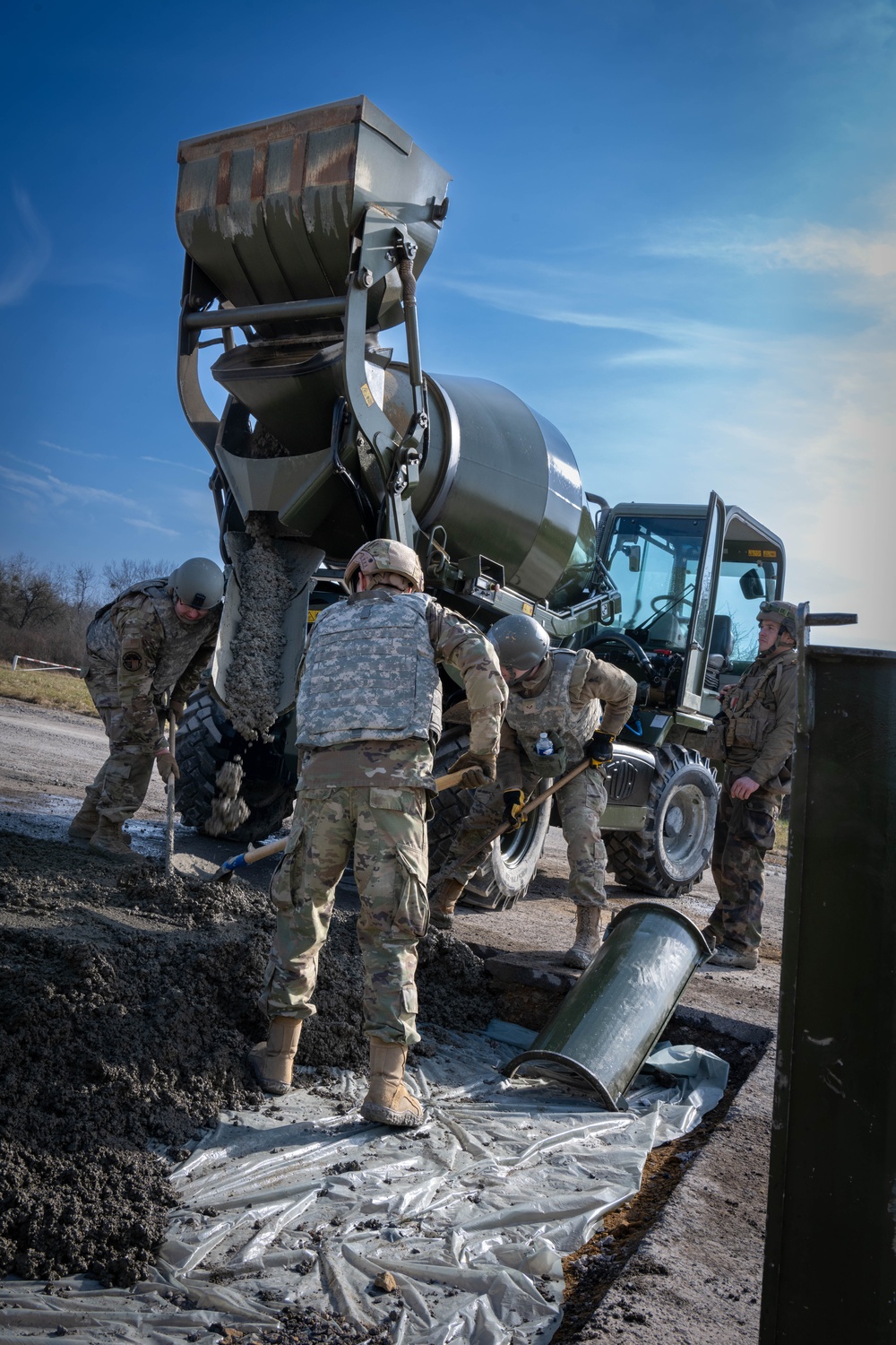 U.S., French Army Strengthen Airfield Repair Capabilities in Ex. Linebacker